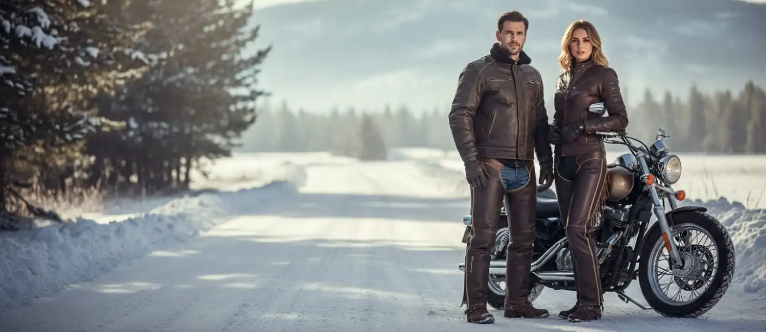 Winter Chaps | Warm Lined Leather & Cold-Weather Comfort