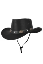 black-leather-cowboy-hat-with-concho-band-and-adjustable-chin-strap