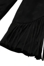 classic-western-black-suede-leather-jacket-with-fringe-detailing-cuff