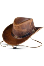 distressed-brown-leather-cowboy-hat-with-concho-band-and-vintage-finish