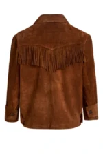 embroidered-western-brown-suede-jacket-with-fringe-panels-and-button-front-back-view