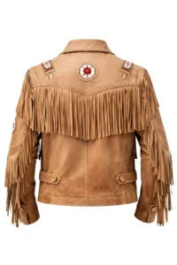 light-tan-suede-western-jacket-with-beaded-shoulder-panels-and-fringe-pockets-back-view