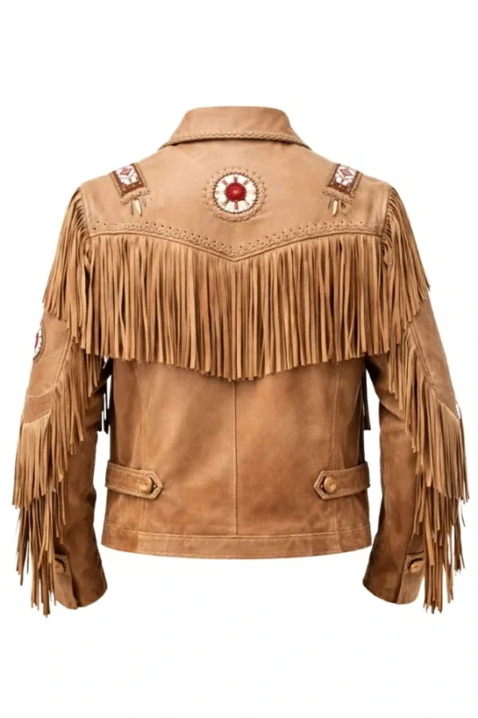 light-tan-suede-western-jacket-with-beaded-shoulder-panels-and-fringe-pockets-back-view