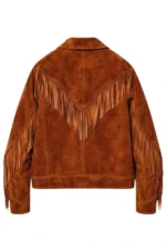 rust-suede-western-jacket-with-v-shape-fringe-panels-and-front-zip-closure-back-view