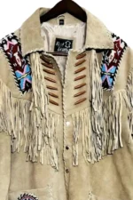 sand-suede-western-jacket-with-multicolor-beaded-panels-and-fringe-detailing
