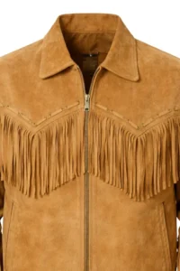 tan-suede-fringe-western-jacket-with-zip-closure-and-chevron-yoke