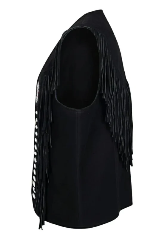 western-black-suede-leather-vest-with-fringe-beadwork-and-bone-accents