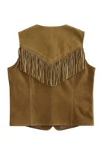 western-fringe-brown-suede-leather-vest-with-beaded-tie-closure-back-view