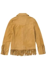 womens-western-brown-leather-fringe-vest-with-snap-closurewomen-s-western-tan-suede-leather-jacket-with-fringe-detailing-back-view