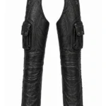 AdventureVent Commander Unisex Leather Motorcycle Chaps