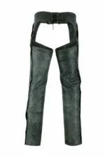 arctic shadow winter leather chaps back