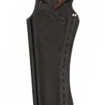 Black Heritage Leather Shotgun Chaps