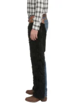 Black Mesa Woolies Chaps with Bold Classic Style Side View