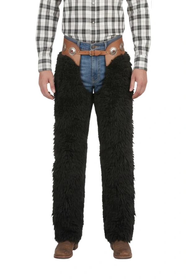 black-mesa-woolies-chaps-bold-classic Black Mesa Woolies Chaps with Bold Classic Style