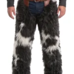 Blackwater Woolies Chaps with White Hair-On Accents