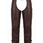 Canyon Guard Big & Tall Touring Leather Motorcycle Chaps