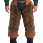 Copper Mesa Woolies Chinks with Brown Woolies