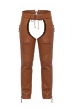 Copper Trail Expedition Big & Tall Leather Motorcycle Chaps