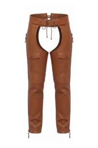 Copper Trail Expedition Big & Tall Leather Motorcycle Chaps
