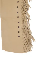 Desert Trail Fringe Shotgun Chaps Details View
