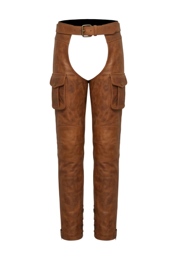 frontier-cargo-big-tall-leather-motorcycle-chaps Frontier Cargo Big & Tall Leather Motorcycle Chaps