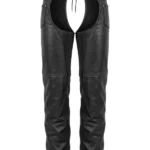 Iron Flex Leather Motorcycle Chaps