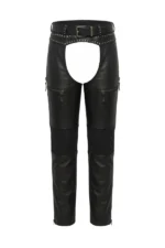 Iron Ridge Prestige Big & Tall Leather Motorcycle Chaps