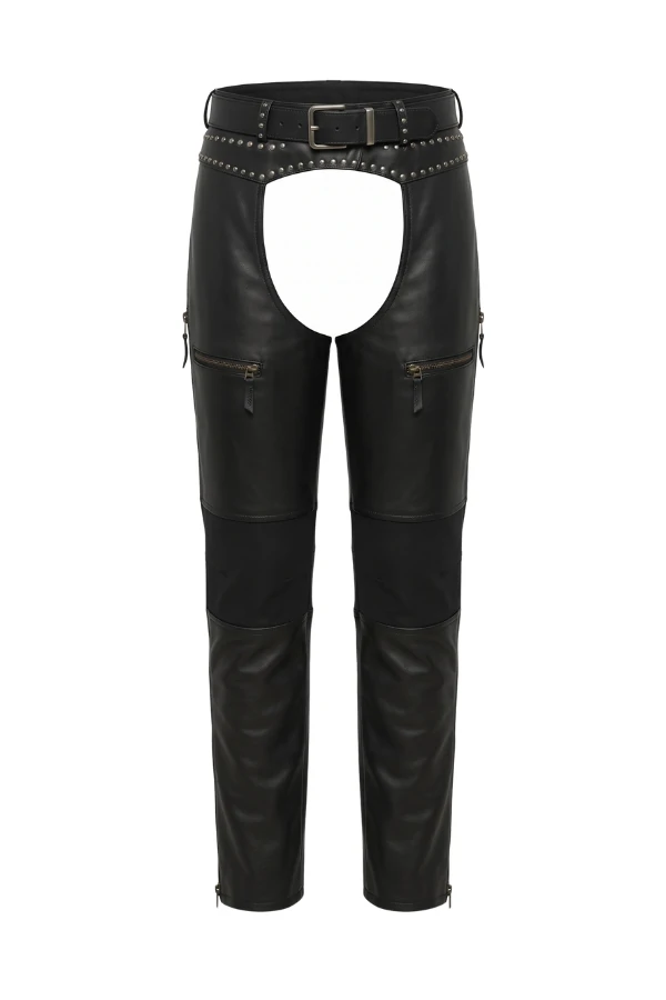 iron-ridge-prestige-big-tall-leather-motorcycle-chaps Iron Ridge Prestige Big & Tall Leather Motorcycle Chaps