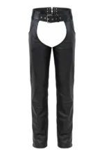 Iron Trail Adjustable Leather Motorcycle Chaps