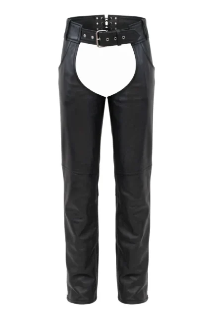 Iron Trail Adjustable Leather Motorcycle Chaps