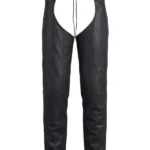 Ironcrest Men's Leather Motorcycle Chaps