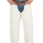 Ivory Ridge Woolies Chaps with Plush White Fur