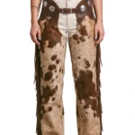 Prairie Hide Woolies Chaps with Spotted Hair-On Finish
