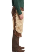 Prairie Trail Woolies Chinks with Open Leg and Fringe Side View