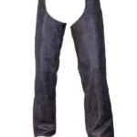 Road Rider Distressed Leather Motorcycle Chaps