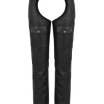 RoadMaster Legacy Big & Tall Leather Motorcycle Chaps