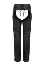 RoadMaster Legacy Big & Tall Leather Motorcycle Chaps Back View