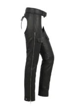 RoadMaster Legacy Big & Tall Leather Motorcycle Chaps Side View