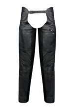 RoadVent Classic Unisex Leather Motorcycle Chaps