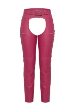 Rose Rider Elite Women's Big & Tall Leather Motorcycle Chaps