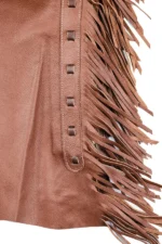 Rosewood Heritage Fringe Shotgun Chaps Details View