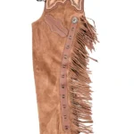 Saddlewood Suede Fringe Shotgun Chaps