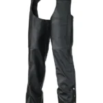 SwiftRide Lite Unisex Leather Motorcycle Chaps