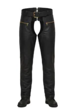 Titan Classic Big & Tall Leather Motorcycle Chaps