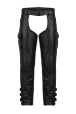 Titan Forge Outback Big & Tall Leather Motorcycle Chaps
