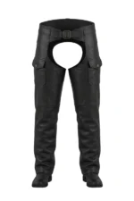 TitanTrail Summit Big & Tall Leather Motorcycle Chaps
