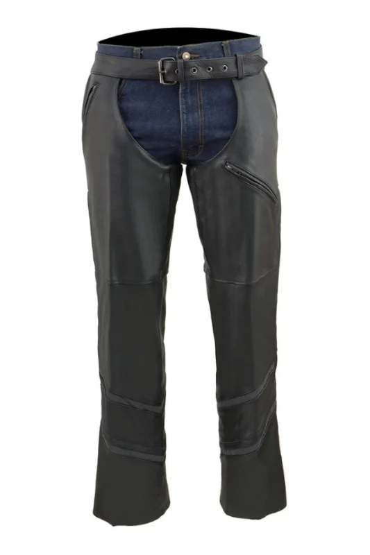 TourGuard AirRide Unisex Leather Motorcycle Chaps
