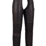 Trail Master Big & Tall Leather Motorcycle Chaps