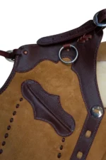 Winter Trail Wool-Lined Shotgun Chaps Pocket View