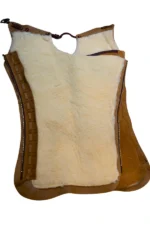 Winter Trail Shotgun Chaps Showing Soft Wool Lining